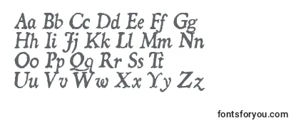 Шрифт DominicanItalic