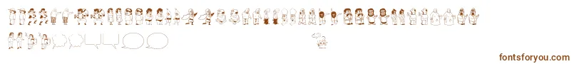 More about Dumbasstown Font Dumbasstown Font – Brown Fonts on White Background