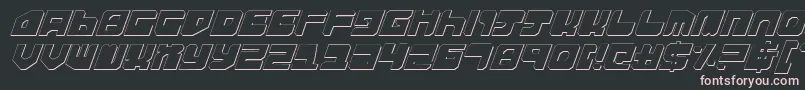 Extechs Font – Pink Fonts on Black Background