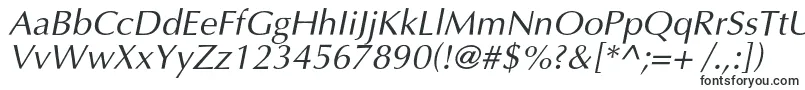 OptimalcItalic-fontti – OTF-fontit