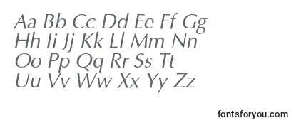 OptimalcItalic Font