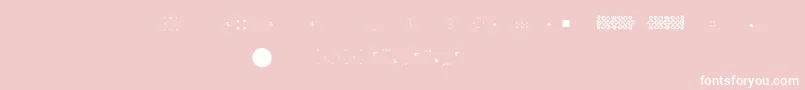 Pfornmtreasures2Layer6 Font – White Fonts on Pink Background