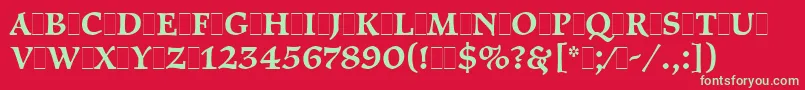 Más sobre la fuente PragueLetPlain.1.0 fuente PragueLetPlain.1.0 – Fuentes Verdes Sobre Fondo Rojo