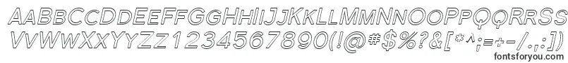 FlorencesansScOutlineItalic-fontti – Fontit Adobe Acrobatille