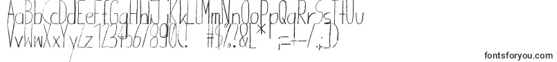 Giraffenhals Font – Script Fonts