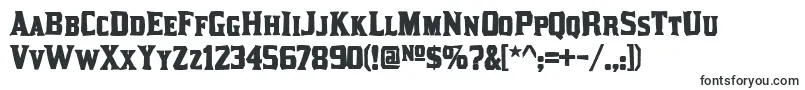 Шрифт Kirstyink – шрифты для VK