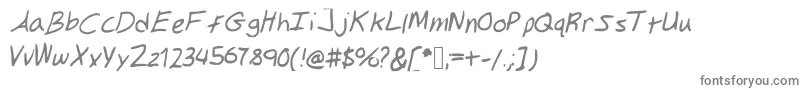 Gilkeynotes Font – Gray Fonts