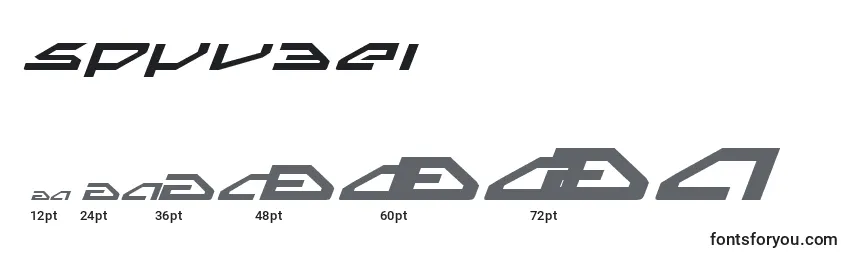 Spyv3ei Font Sizes