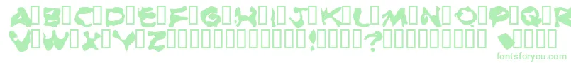 BurnedRubberBlack Font – Green Fonts