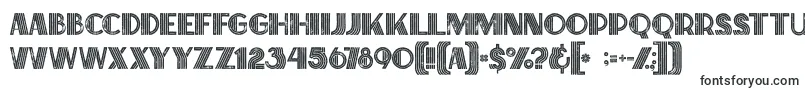 Briskinlinegrunge Font – Fonts for signs
