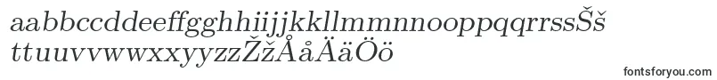 Lmromanslant8Regular Font – Finnish Fonts
