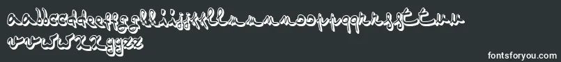OneTwoMustardHot Font – White Fonts on Black Background