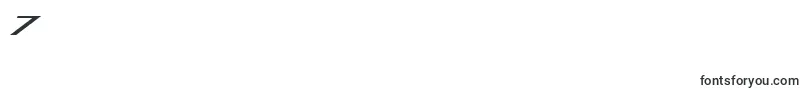 フォントSdfCondensedItalic – フォント数字7