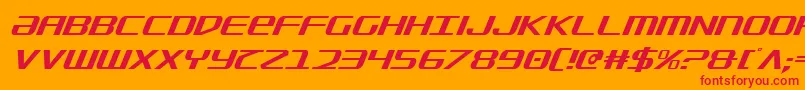 Lisätietoja SdfCondensedItalic-fontista SdfCondensedItalic-fontti – punaiset fontit oranssilla taustalla