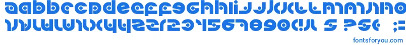 Шрифт Kovacssp – синие шрифты