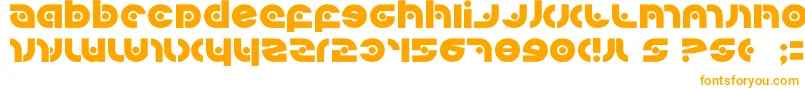 Kovacssp Font – Orange Fonts on White Background