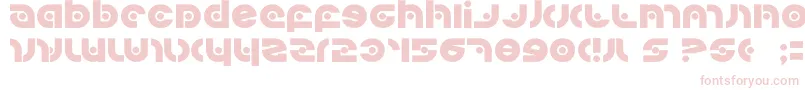 Шрифт Kovacssp – розовые шрифты на белом фоне