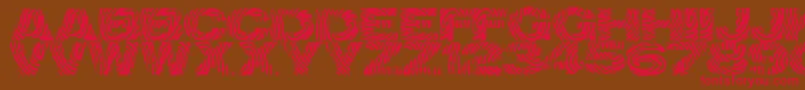 Identify Font – Red Fonts on Brown Background