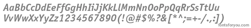 OfficinasansstdBolditalic Font – Gray Fonts
