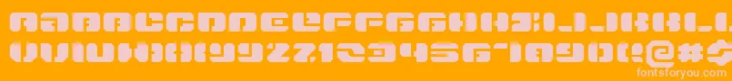 Подробнее о шрифте DanStargateExtraExpanded Шрифт DanStargateExtraExpanded – розовые шрифты на оранжевом фоне