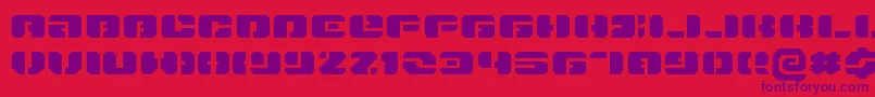 Lisätietoja DanStargateExtraExpanded-fontista DanStargateExtraExpanded-fontti – violetit fontit punaisella taustalla