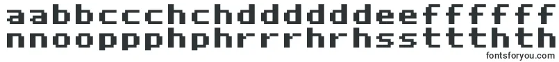 Шрифт DeluxefontRegular – валлийские шрифты