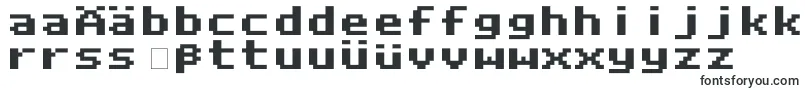 Шрифт DeluxefontRegular – немецкие шрифты