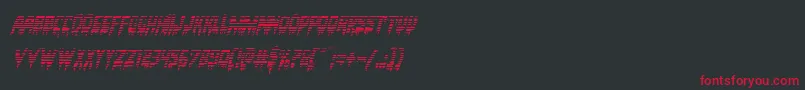 Bloodlustgradital Font – Red Fonts on Black Background