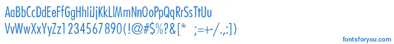FuturaCondensedlightThin Font – Blue Fonts