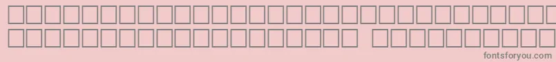 Griffdinopt Font – Gray Fonts on Pink Background