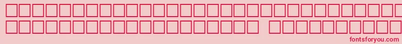 Griffdinopt Font – Red Fonts on Pink Background