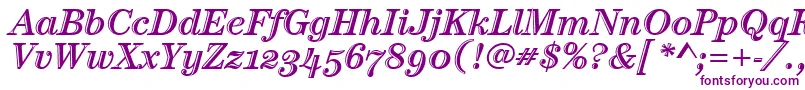 CenturyHtldOsItcTtItalic Font – Purple Fonts