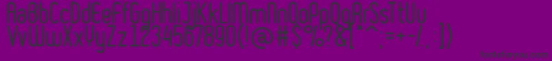 Weitere Informationen zur RulerLight-Schriftart RulerLight-Schriftart – Schwarze Schriften auf violettem Hintergrund