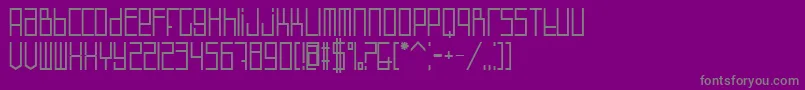 More about Defect Font Defect Font – Gray Fonts on Purple Background
