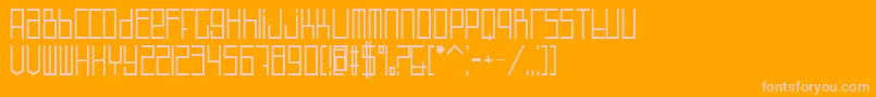 Подробнее о шрифте Defect Шрифт Defect – розовые шрифты на оранжевом фоне