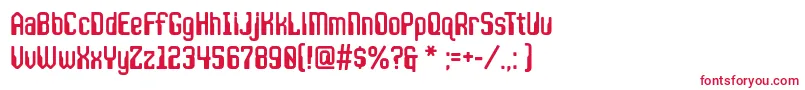 JlsspacegothiccNc Font – Red Fonts