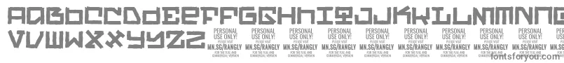 RanglyPersonalUseOnly Font – Gray Fonts