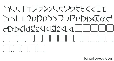 Dwemer font – Fonts Runes