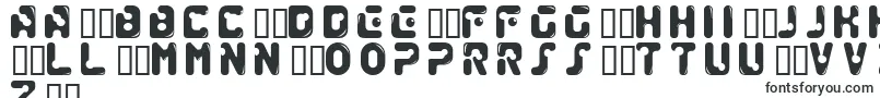 Шрифт GenocideRmx – латышские шрифты