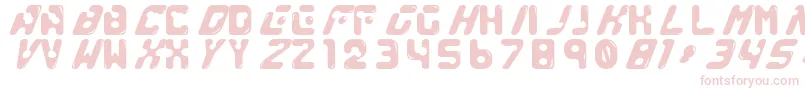 GenocideRmx Font – Pink Fonts on White Background