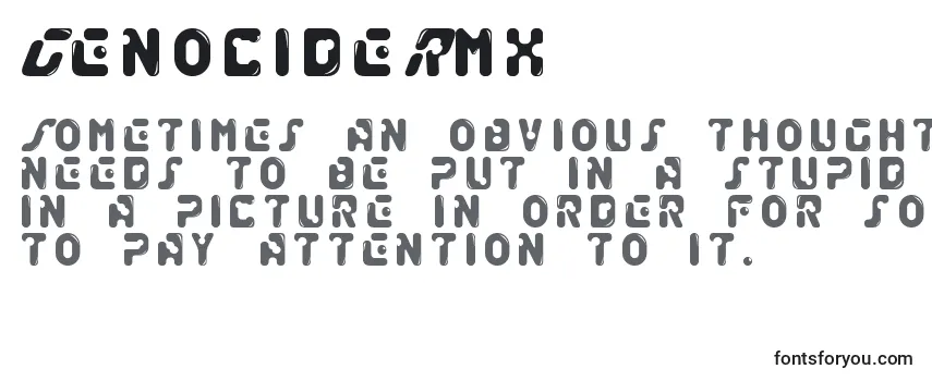 GenocideRmx Font