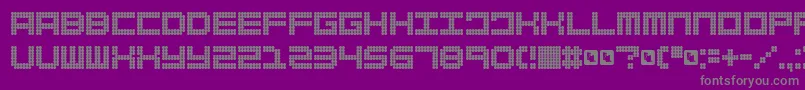 More about FdSpank Font FdSpank Font – Gray Fonts on Purple Background