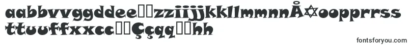 Fonte SnapAltItcTt – fontes uzbeques