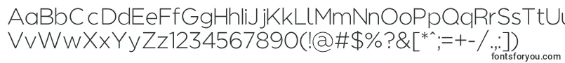 Шрифт Regencielightalt – типографские шрифты