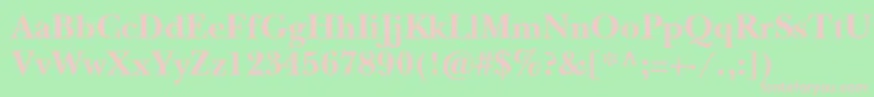 More about ItcNewBaskervilleLtBold Font ItcNewBaskervilleLtBold Font – Pink Fonts on Green Background