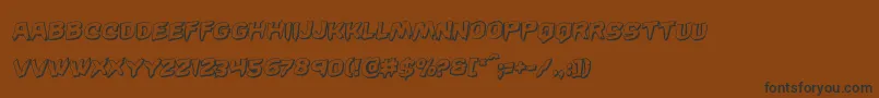 More about Wickerman3Drotal Font Wickerman3Drotal Font – Black Fonts on Brown Background