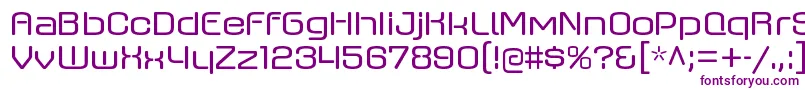 AxaxaxrgRegular Font – Purple Fonts on White Background