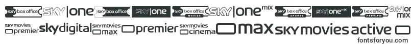 Шрифт SkyTvChannelLogos – популярные шрифты