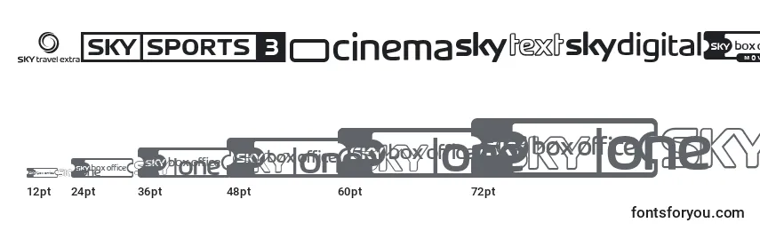 SkyTvChannelLogos Font Sizes