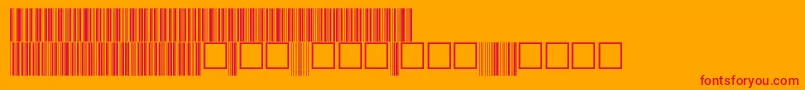 fuente C39p60dltt – Fuentes Rojas Sobre Fondo Naranja